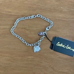 Cookie Lee Girls Genuine Crystal Bracelet